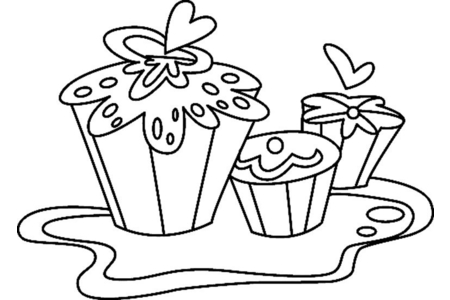 Dibujos para imprimir : Pastel 04 – 10 Doigts