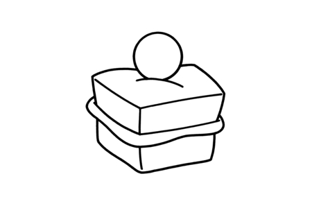 Printable coloring pages: Cake 13 – 10 Doigts