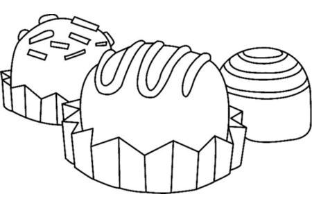 Dibujos para imprimir : Pastel 17 – 10 Doigts