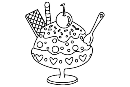 Dibujos para imprimir : Hielo 04 – 10 Doigts