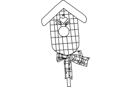 Dibujos para imprimir : Casita 03 – 10 Doigts