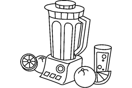 Dibujos para imprimir : Mezclador 01 – 10 Doigts
