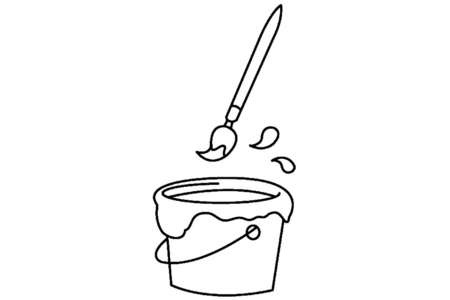 Printable coloring pages: Paint 02 – 10 Doigts
