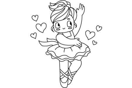 Dibujos para imprimir : Muñeca 07 – 10 Doigts