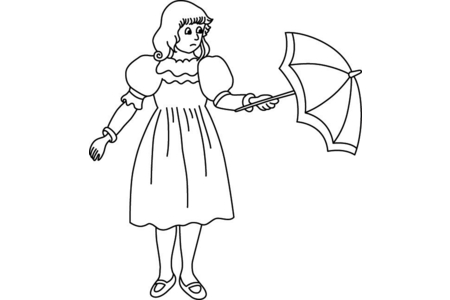 Printable coloring pages: 22 doll – 10 Doigts