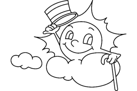 Printable coloring pages: Sun 01 – 10 Doigts