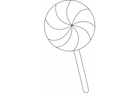 Printable coloring pages: Pacifier 01 – 10 Doigts