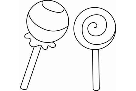Printable coloring pages: Pacifier 02 – 10 Doigts