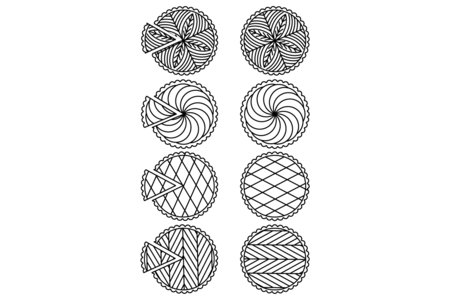 Printable coloring pages: Galettes-01 – 10 Doigts