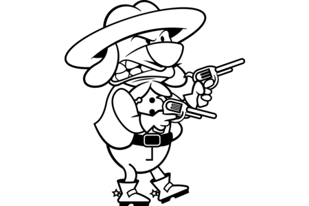 Printable coloring pages: Carnaval10 – 10 Doigts