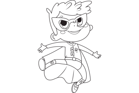 Printable coloring pages: Carnival13 – 10 Doigts