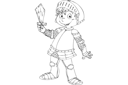 Printable coloring pages: Carnival3 – 10 Doigts