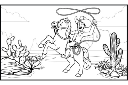 Printable coloring pages: Carnival7 – 10 Doigts