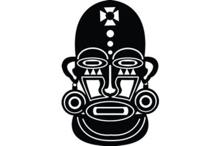 Printable coloring pages: Mask 08 – 10 Doigts