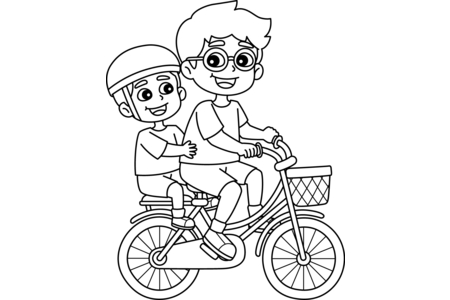 Dibujos para imprimir : Día del Padre 09 – 10 Doigts