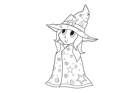 Dibujos para imprimir : Halloween 64 – 10 Doigts