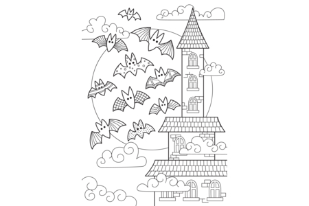 Dibujos para imprimir : Halloween 68 – 10 Doigts