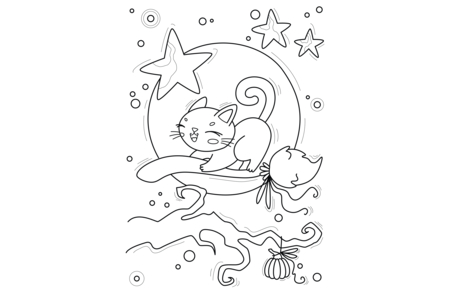 Dibujos para imprimir : Halloween 71 – 10 Doigts