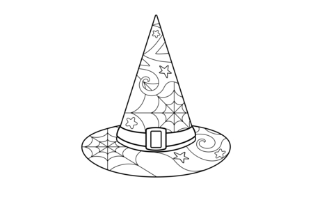Dibujos para imprimir : Halloween 86 – 10 Doigts