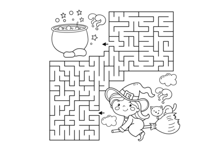 Dibujos para imprimir : Halloween 96 – 10 Doigts