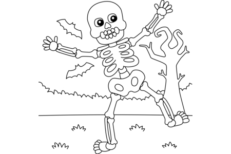 Dibujos para imprimir : Halloween12 – 10 Doigts