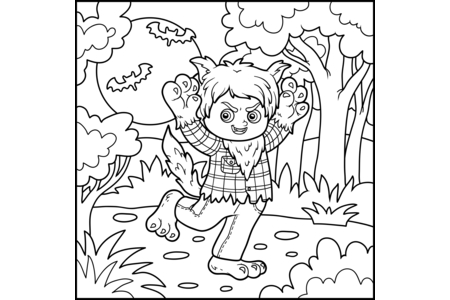 Dibujos para imprimir : Halloween3 – 10 Doigts
