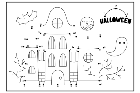 Printable coloring pages: Halloween47 – 10 Doigts
