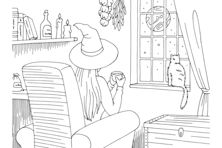 Dibujos para imprimir : Halloween5 – 10 Doigts