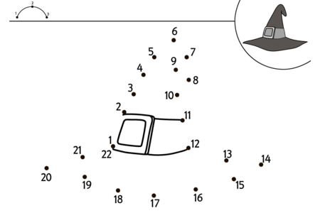 Printable coloring pages: Halloween52 – 10 Doigts