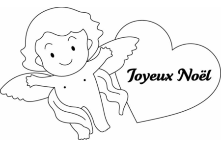 Printable coloring pages: Angel 03 – 10 Doigts