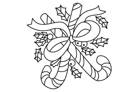 Printable coloring pages: Candies 01 – 10 Doigts