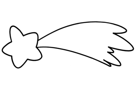 Printable coloring pages: Star 02 – 10 Doigts