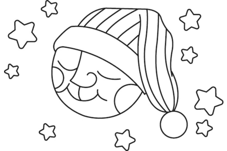 Printable coloring pages: Christmas 22 – 10 Doigts