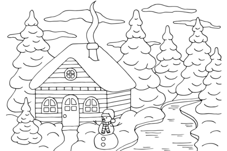 Printable coloring pages: Noel19 – 10 Doigts