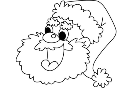 Printable coloring pages: Santa Claus 34 – 10 Doigts