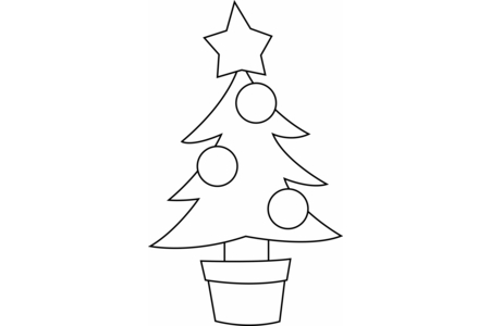 Printable coloring pages: Tree 13 – 10 Doigts
