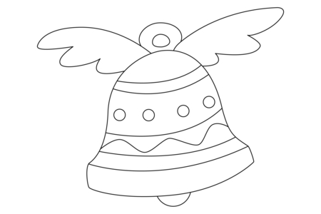 Printable coloring pages: Bells 07 – 10 Doigts