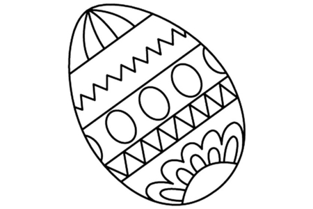 Printable coloring pages: Eggs 08 – 10 Doigts
