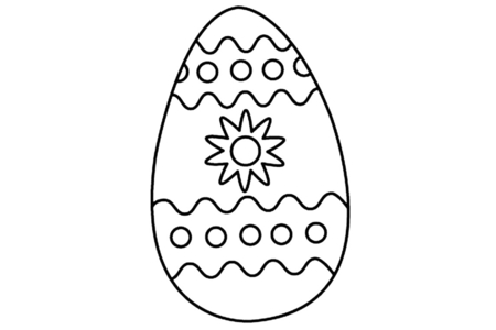 Printable coloring pages: Eggs 09 – 10 Doigts