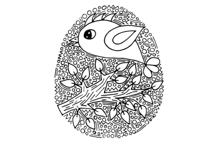 Printable coloring pages: Eggs 101 – 10 Doigts