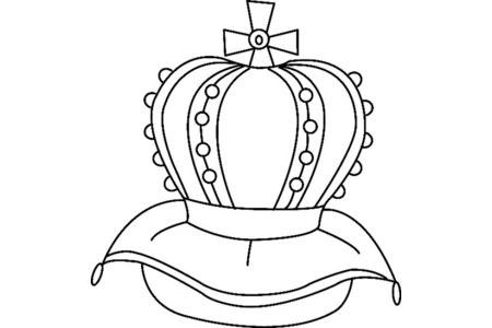 Printable coloring pages: Crown 01 – 10 Doigts