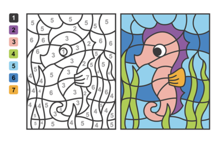 Printable coloring pages: Magic Coloring 12 – 10doigts