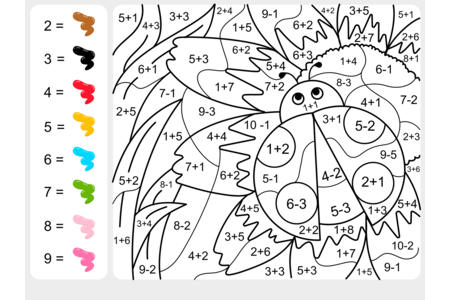 Printable coloring pages: Magic coloring 3 – 10doigts