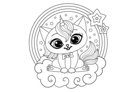 Dibujos para imprimir : Kawaii11 – 10 Doigts