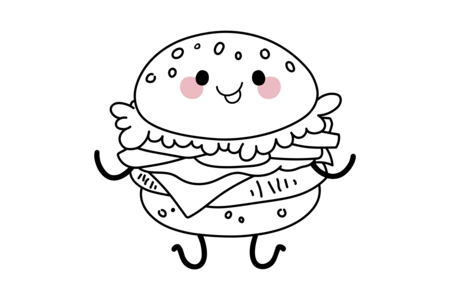 Dibujos para imprimir : Kawaii9 – 10 Doigts