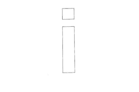 Printable coloring pages: lowercase i – 10 Doigts