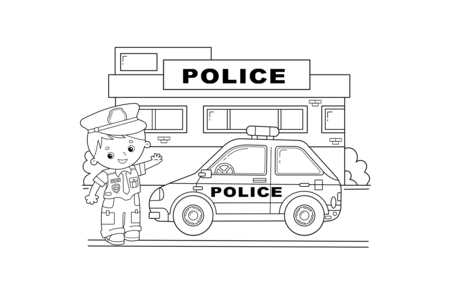 Printable coloring pages: Job10 – 10 Doigts