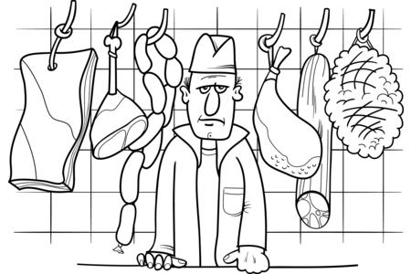 Printable coloring pages: Craft4 – 10 Doigts