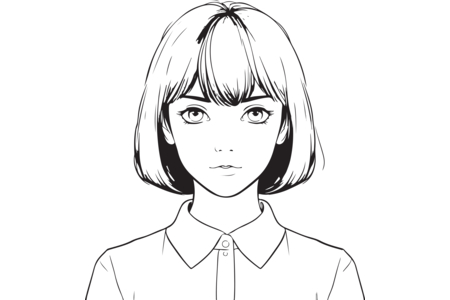 Printable coloring pages: Manga 18 – 10 Doigts
