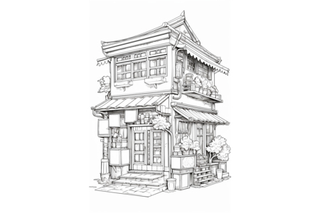 Printable coloring pages: Manga 21 – 10 Doigts